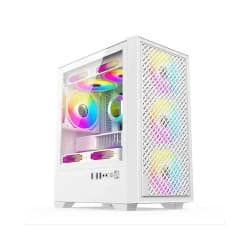 Golden Field V01 White M-ATX Gaming Casing