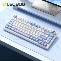 LEOBOG Hi75 Aluminum Alloy Wired Gasket Mounted Hot-Swap RGB Mechanical Keyboard