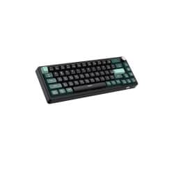 PC Power K68 TRI-MODE Keyboard (Keycap Black, Green, Cyan)