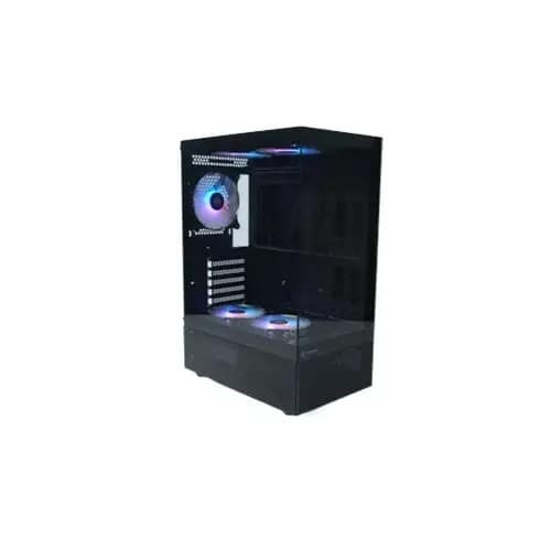 Revenger ICE COOL 5 ARGB Mid Tower ATX Gaming Casing (Black)