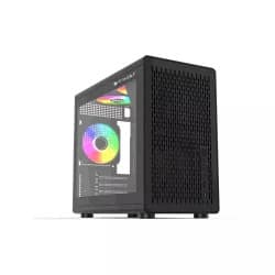 T-Wolf XPLENDER X5 BH ARGB MINI-ITX Portable Casing (Black)