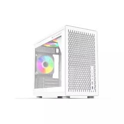 T-Wolf XPLENDER X5 BH ARGB MINI-ITX Portable Casing (White)