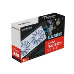Unika Radeon RX 7600 Blizzard 8GD6 V2 Graphics Card