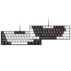 Zifriend BD61S 61Keys Red Blue Brown Switch RGB lighting Mechanical keyboard