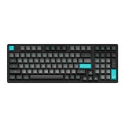 Akko 3098N Black & Cyan 90% Hot Swappable Multi-Modes TTC Flame Red Switch Keyboard