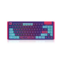 DUSTSILVER K84 CYBERPUNK PRO TKL 75% RGB BACKLIT (BLACK SWITCH) MECHANICAL KEYBOARD
