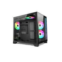 OVO SEA VIEW K18B Mid Tower RGB Gaming Case Without Fan
