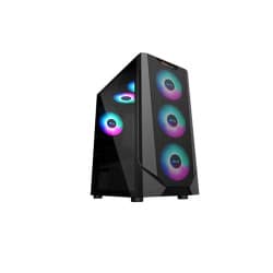 PC POWER PG-300 PANZER MESH ATX GAMING CASING (BLACK)