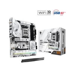 ASROCK X870 STEEL LEGEND WIFI AMD X870 Chipset ATX Motherboard
