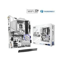 ASROCK Z890 PRO RS WIFI WHITE LGA 1851 ATX Motherboard