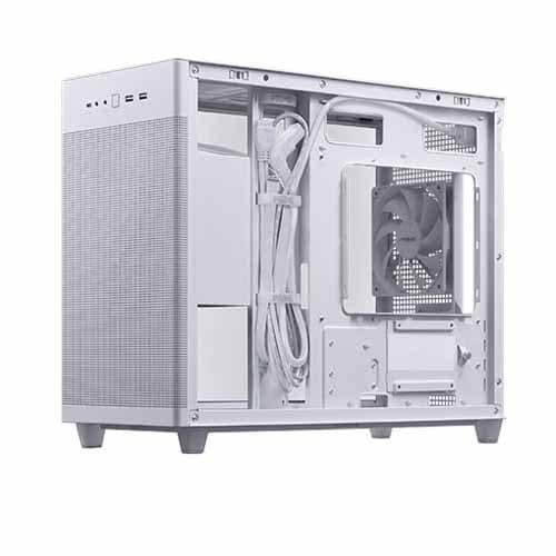 ASUS Prime (AP201) Tempered Glass MicroATX Case - White