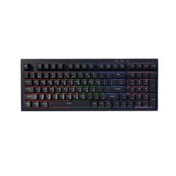 PC POWER BLACK KINGHT SILENT-98 GAMING WIRED KEYBOARD